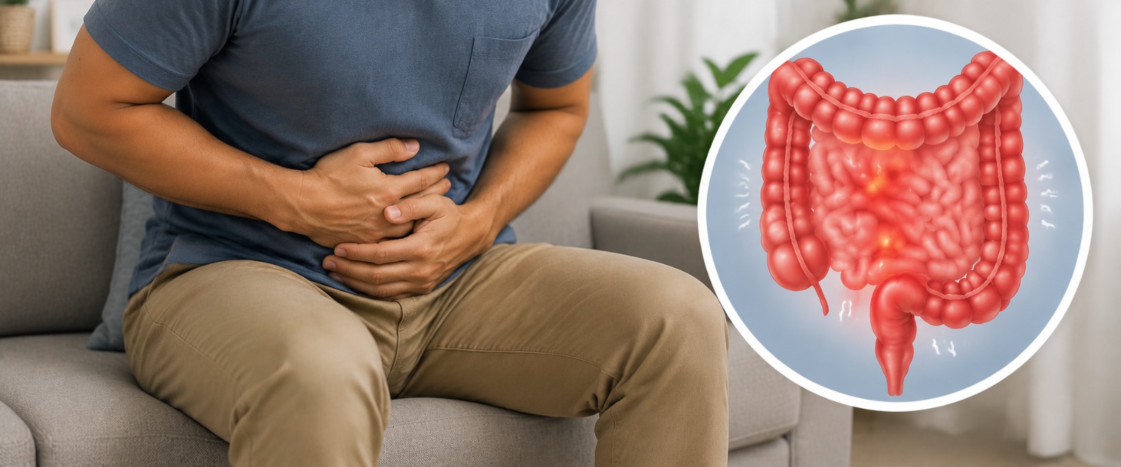Sharp pain while passing stool, a sign of an anal fissure