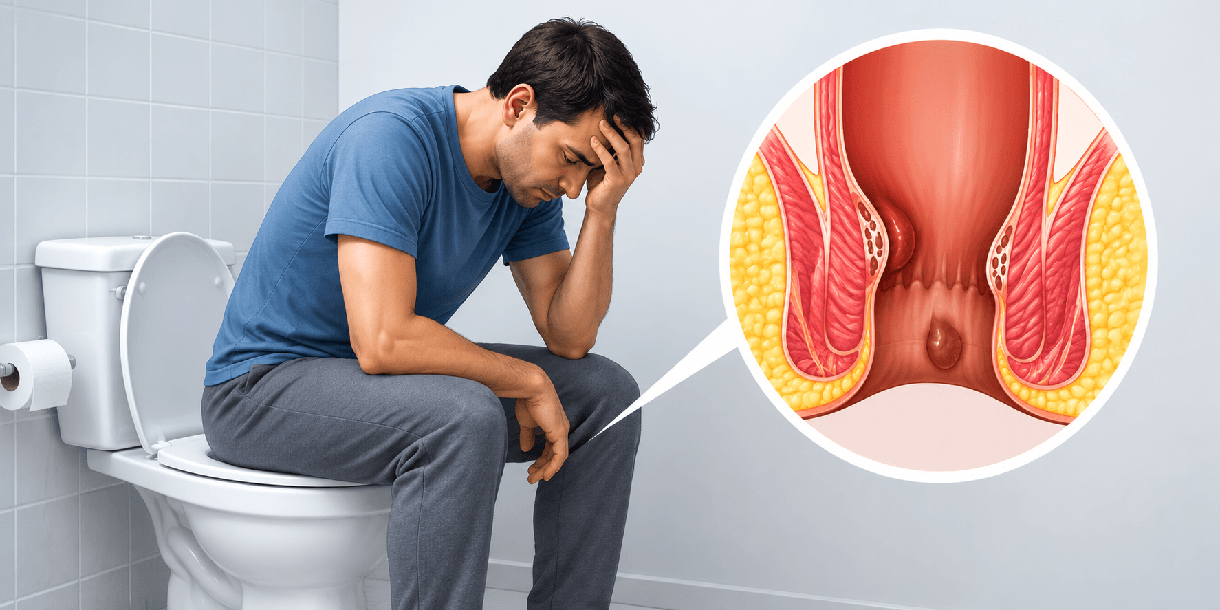 Feeling of incomplete emptying after a bowel movement