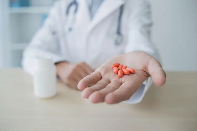 Painkiller and NSAID overuse irritating the stomach lining