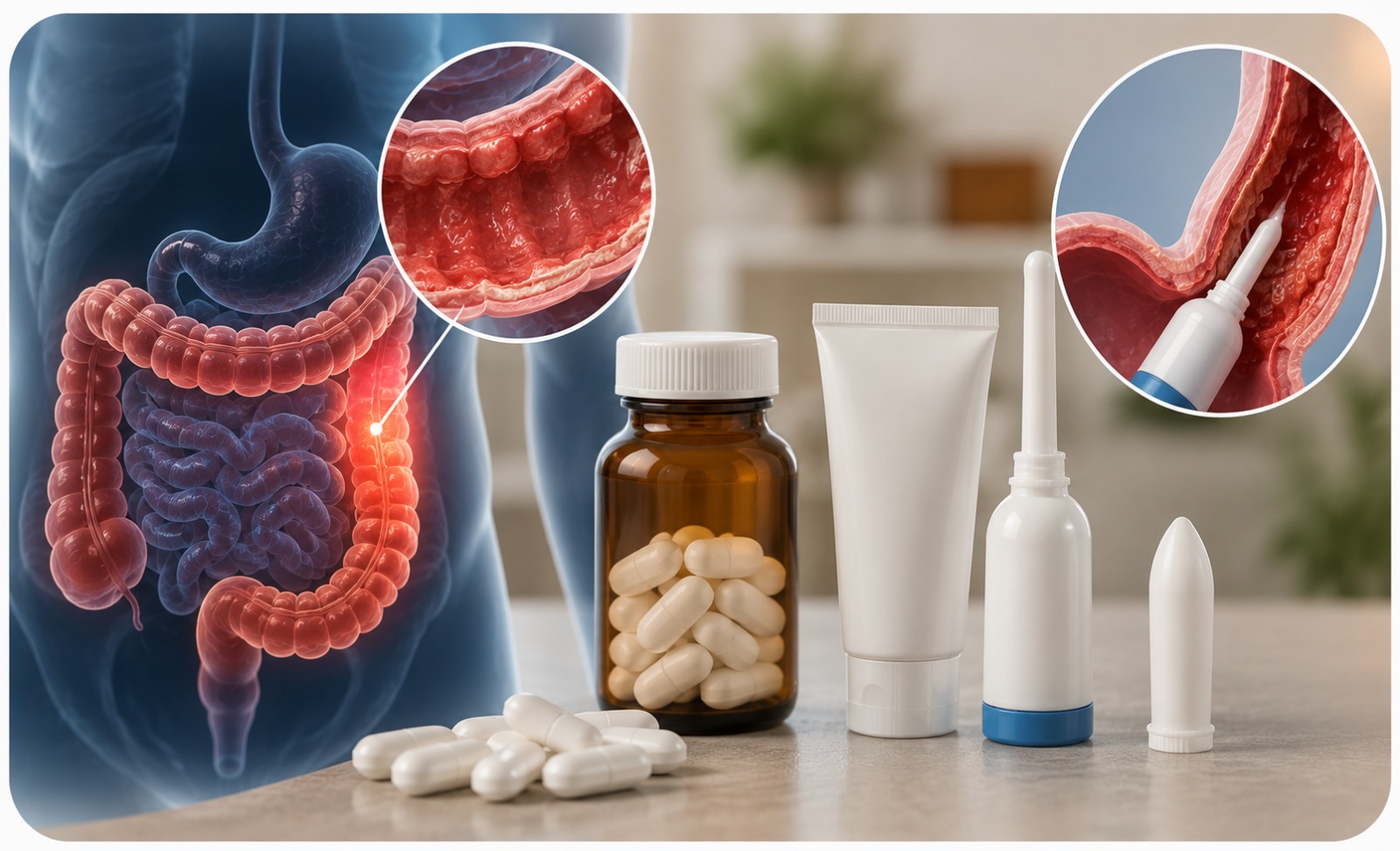 5-ASA therapy for mild to moderate ulcerative colitis