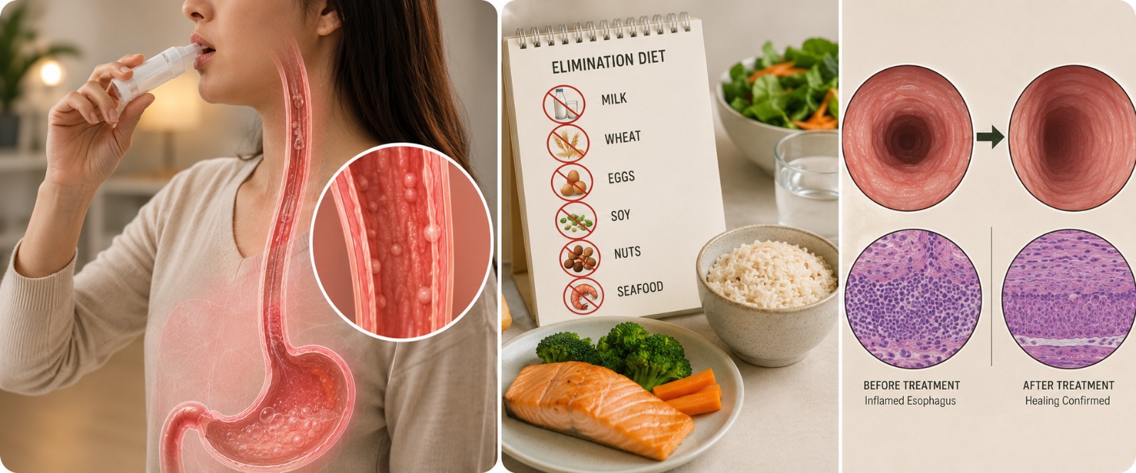 Allergy and diet therapy for eosinophilic oesophagitis
