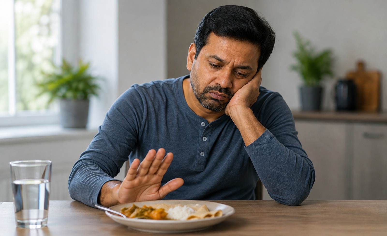 Appetite falling away, a warning sign of underlying illness