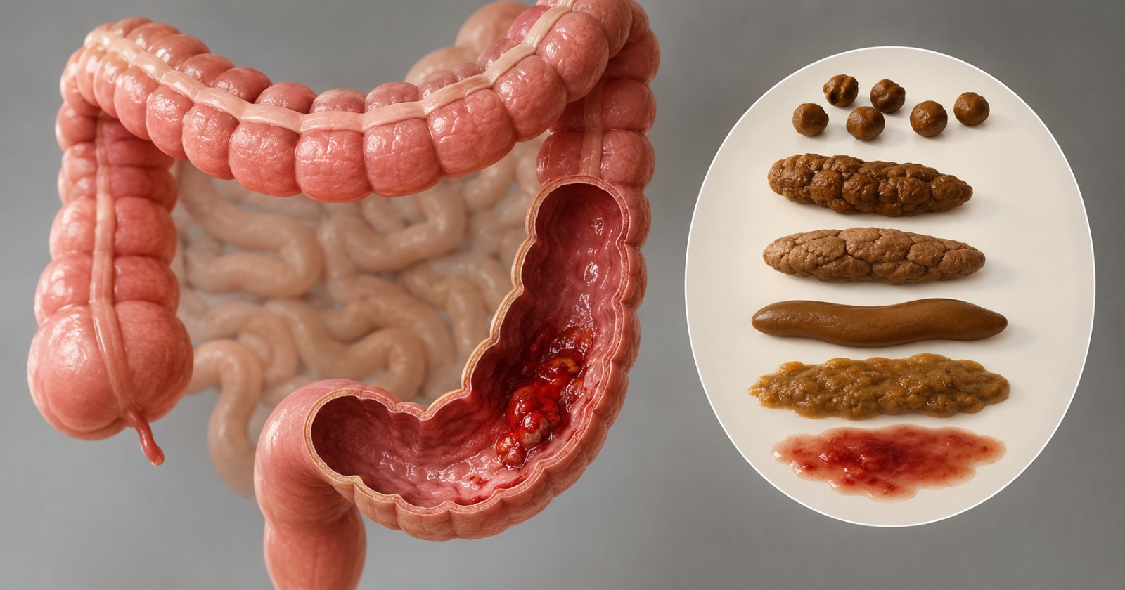 A changed bowel habit lasting beyond a month