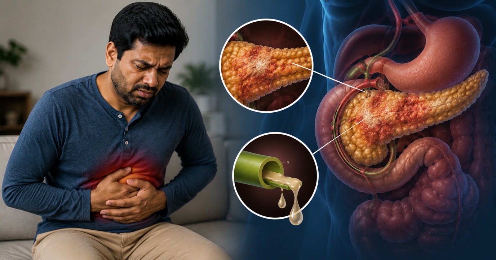 Chronic pancreatitis affecting digestion and nutrition