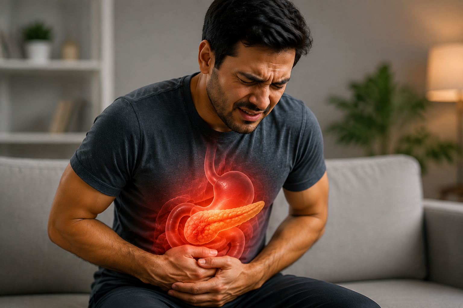 Gallstones blocking the pancreatic duct as a cause of pancreatic cysts