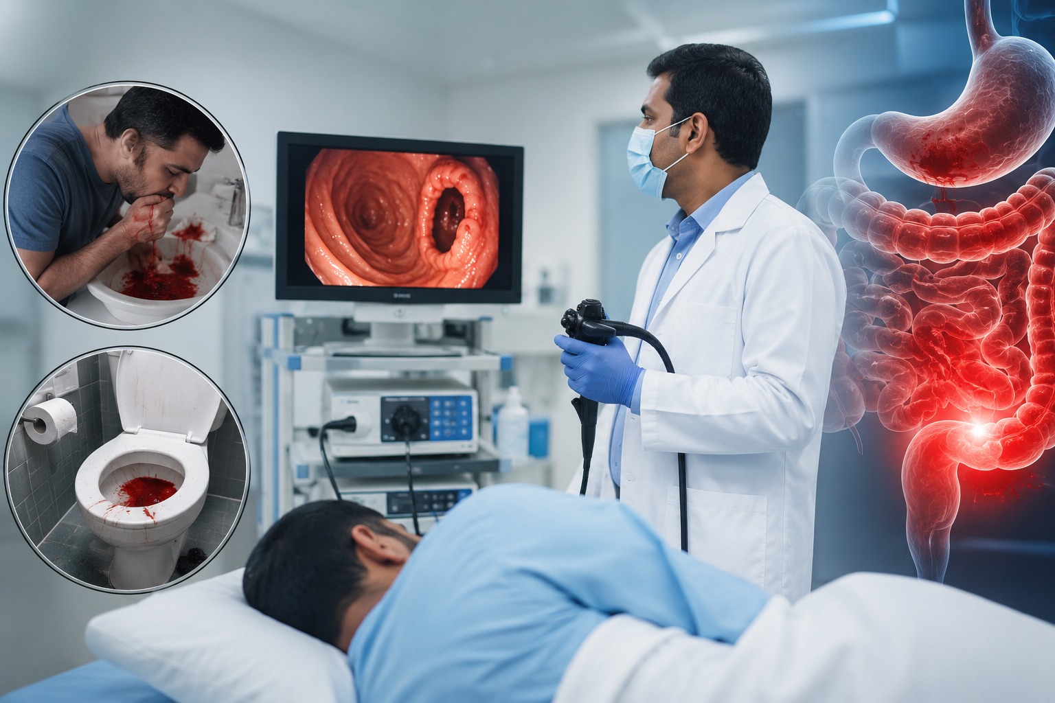 Gastrointestinal bleeding treatment at Gokul Gastro and Liver Care, KPHB