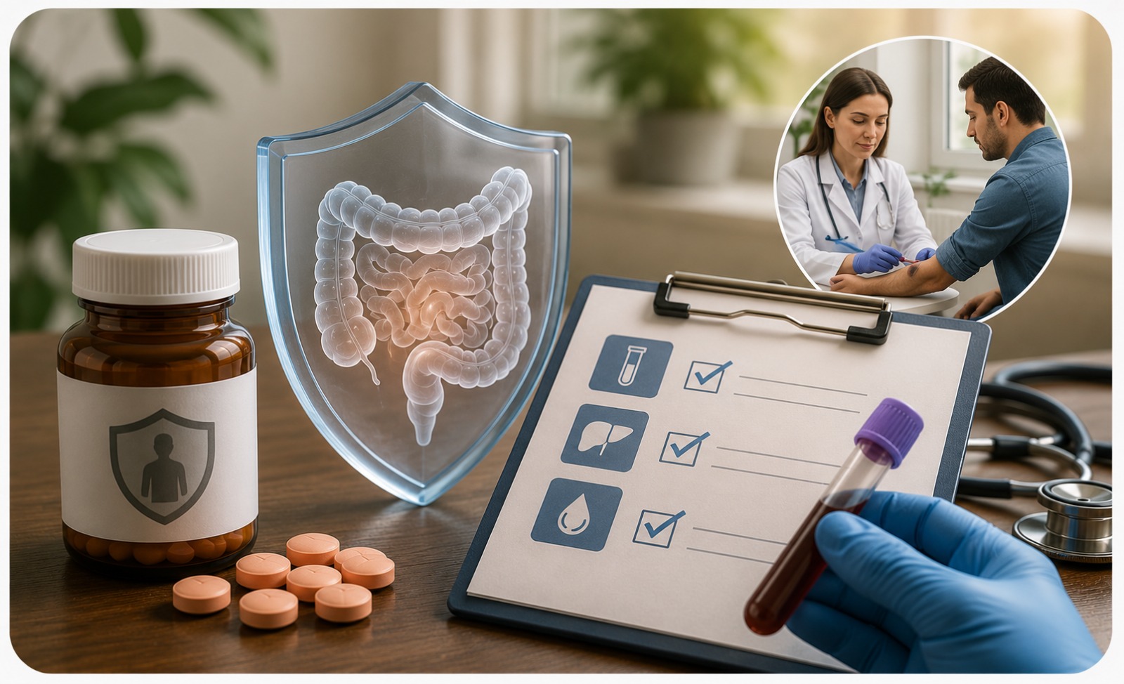 Nutrition and deficiency correction reviewed regularly