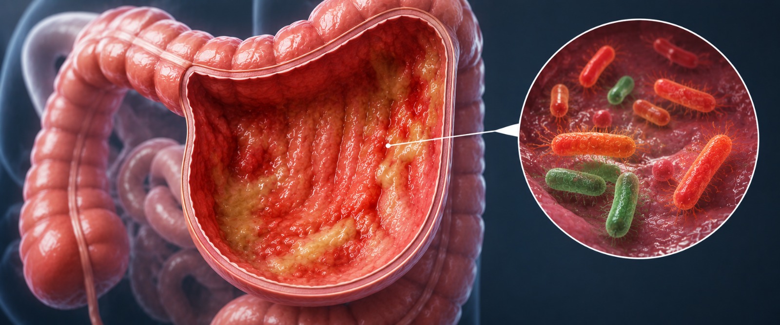 Intestinal infections treated with targeted antibiotics