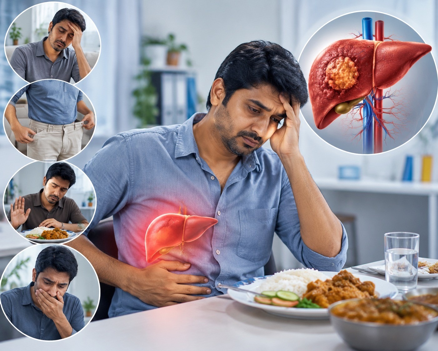 Persistent tiredness, an early sign of liver cancer