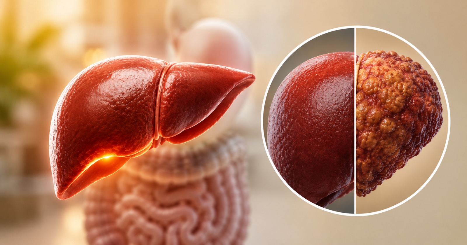 Liver disease and cirrhosis affecting nutrition