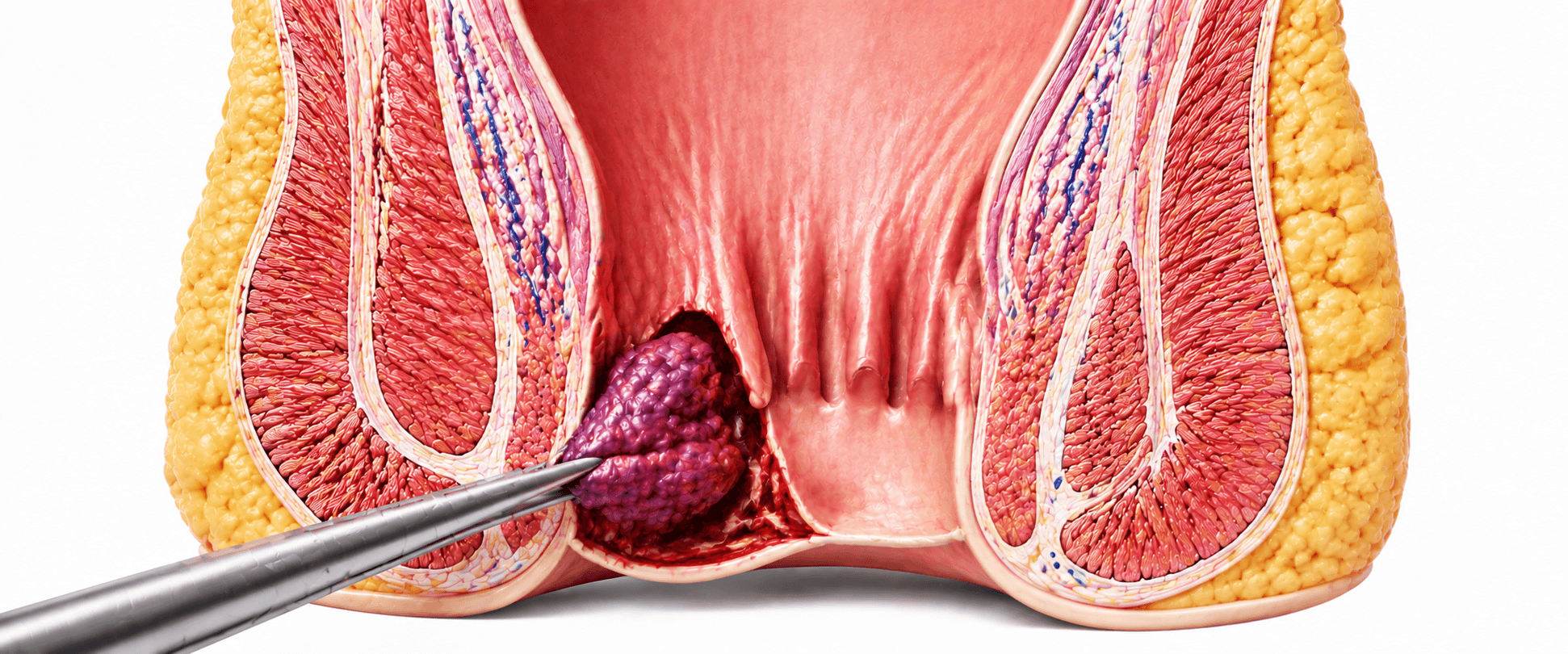 Open haemorrhoidectomy surgery for Grade 4 piles