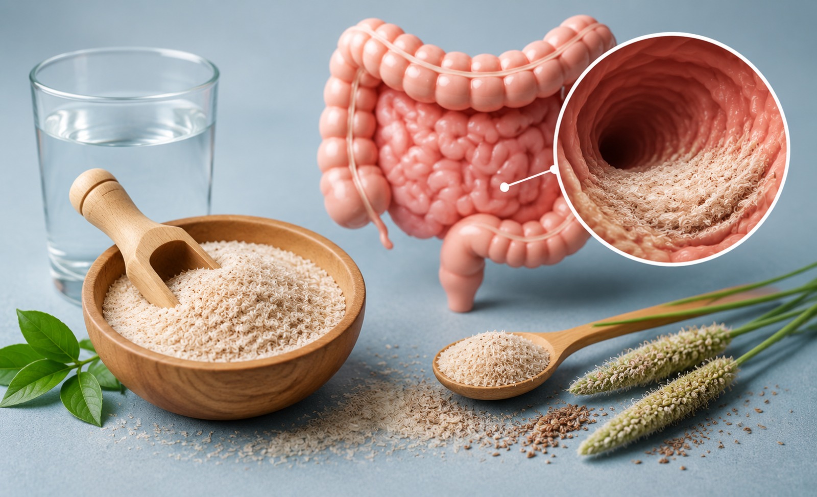 Soluble fibre regulating hard or loose stool