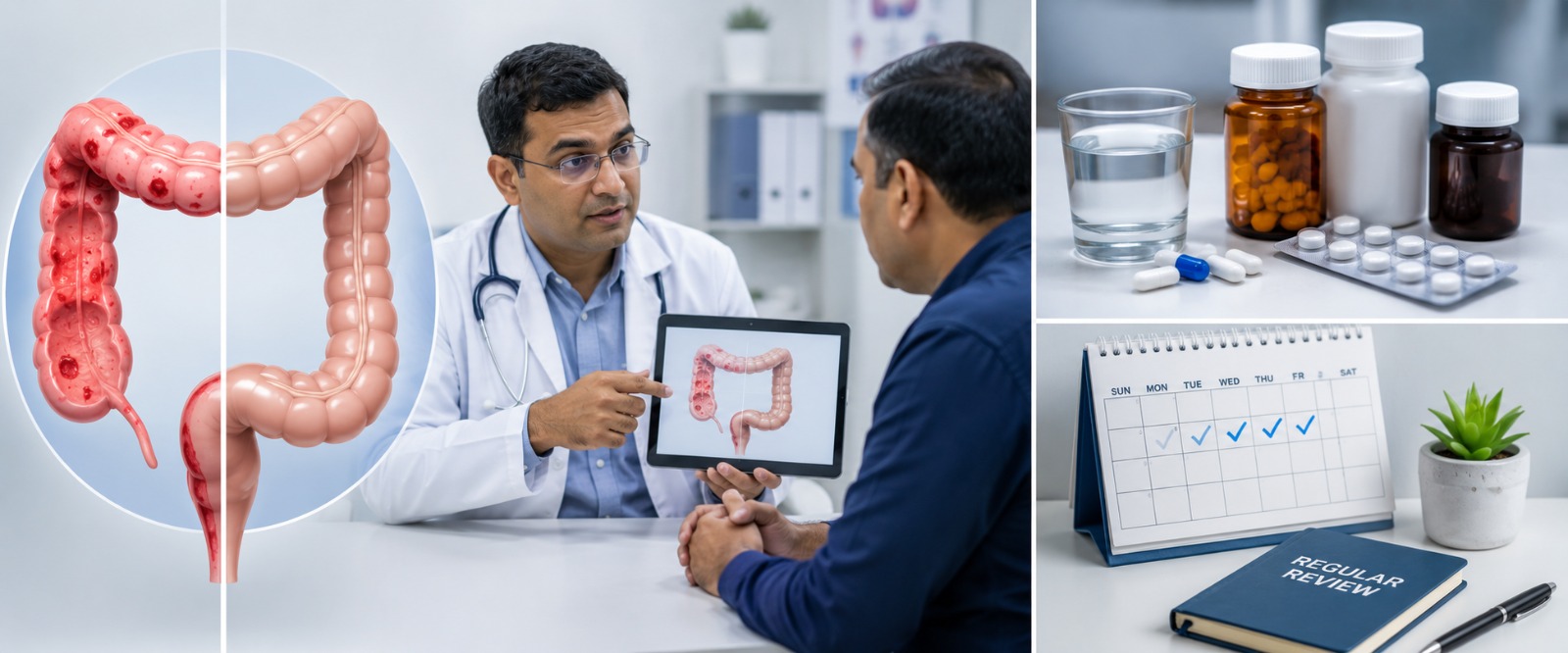 Therapy for colitis and Crohn's disease