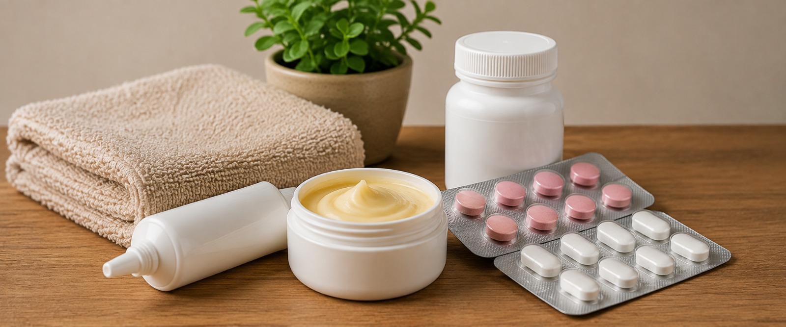 Topical and oral medicines healing an anal fissure
