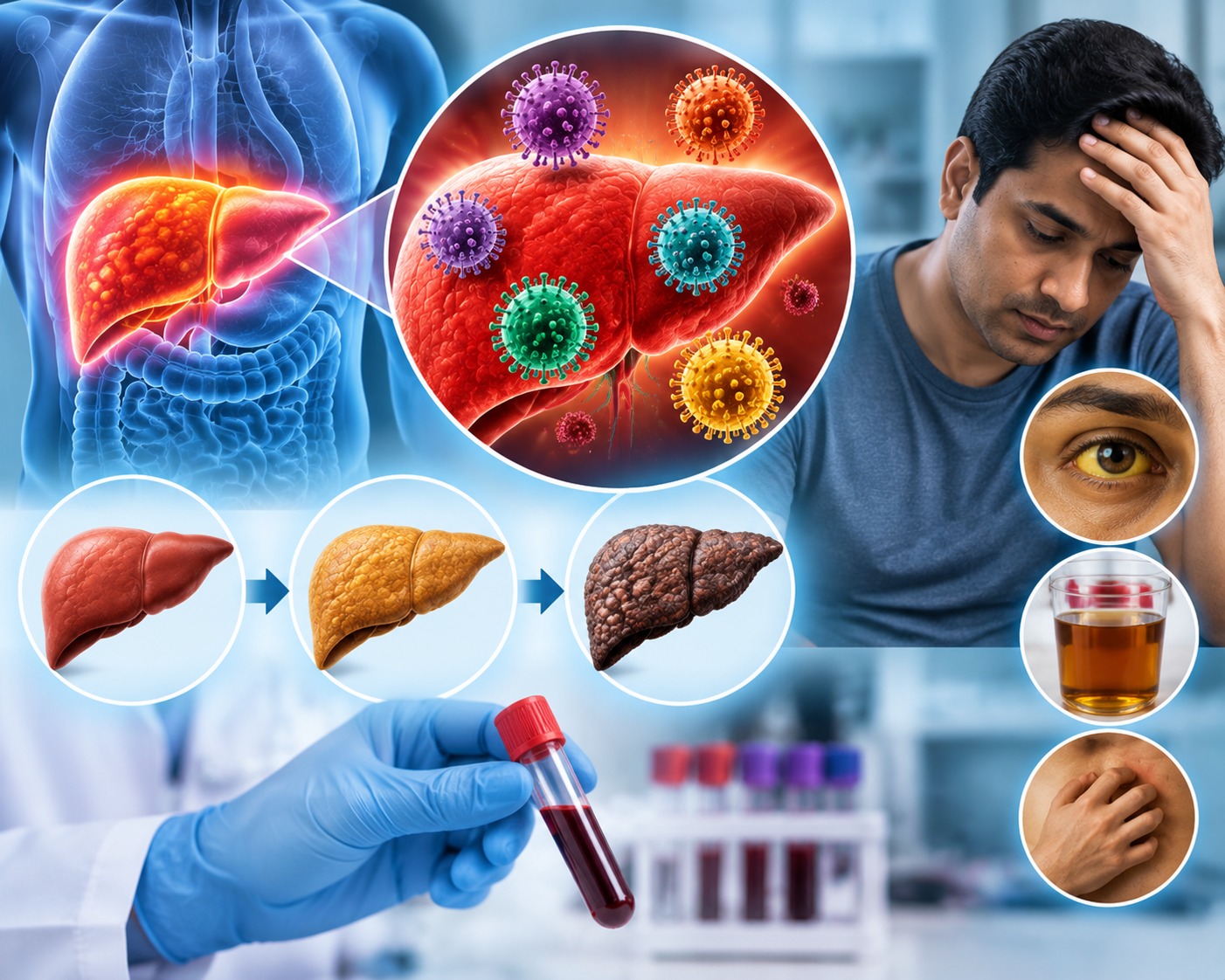 Viral hepatitis assessment and treatment at Gokul Gastro & Liver Care, KPHB, Kukatpally